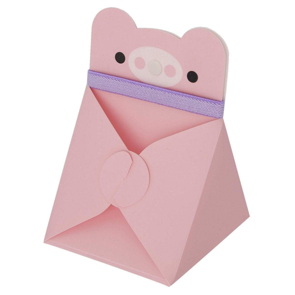 Hosho ON-361-BUT Flat Case Rice Ball Animal Series Pig "Reusable"