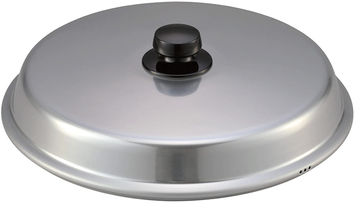 Hokuriku Aluminum Lid for Steam Cookers, 14.2 inches (36 cm), Made in Japan, Silver