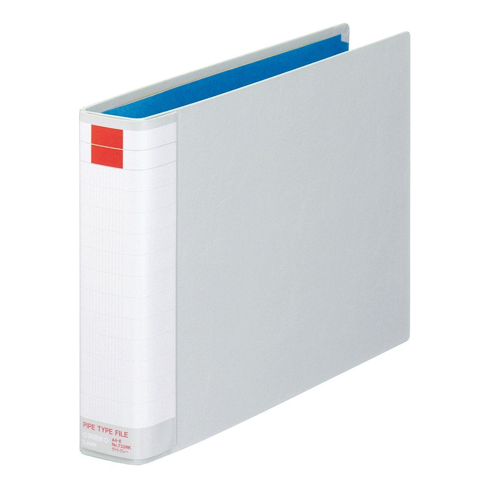 Lion No. 732RK-LH Pipe Type File, Double Opening, A4E, Light Gray