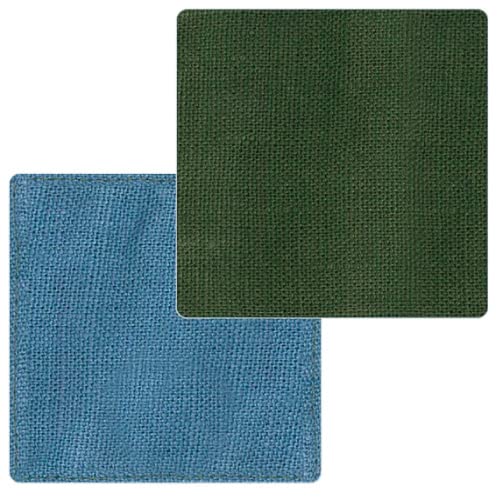 Nankai Tsusho Linne Reversible Coaster GR/BL Size: Approx. W10 D10 0118-094