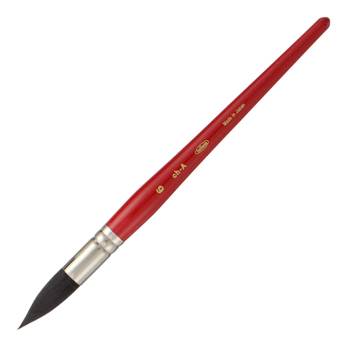 Holbein Quill Watercolor Brush - Black Resable ch-A 3 Size or All