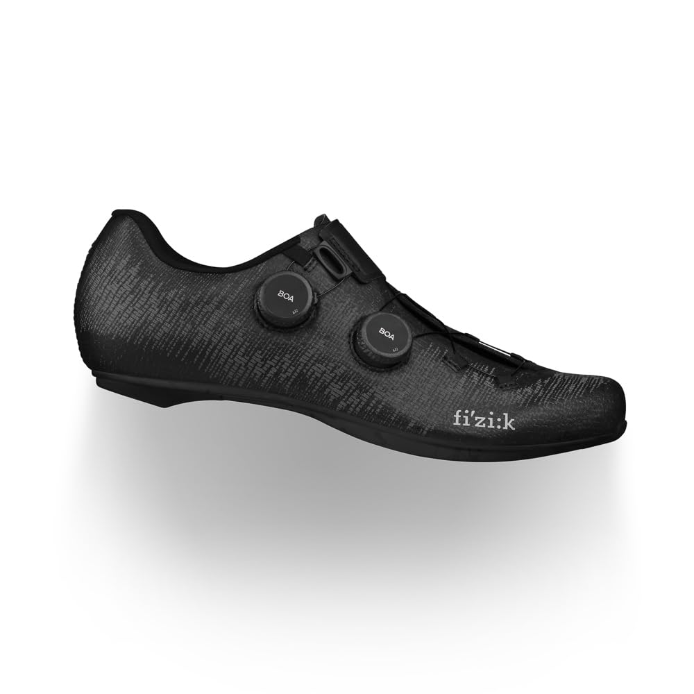 Fizik Unisex Vento Infinito Knit Carbon 2 Road-Biking-Shoes, Black, 4-4.5 US Men