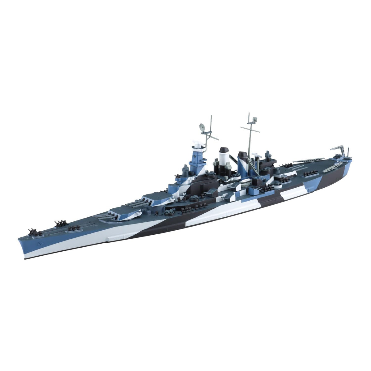 Aoshima Bunka Kyozai (AOSHIMA) 1/700 Water Line No. 611 US Navy Battleship North Carolina Plastic Model