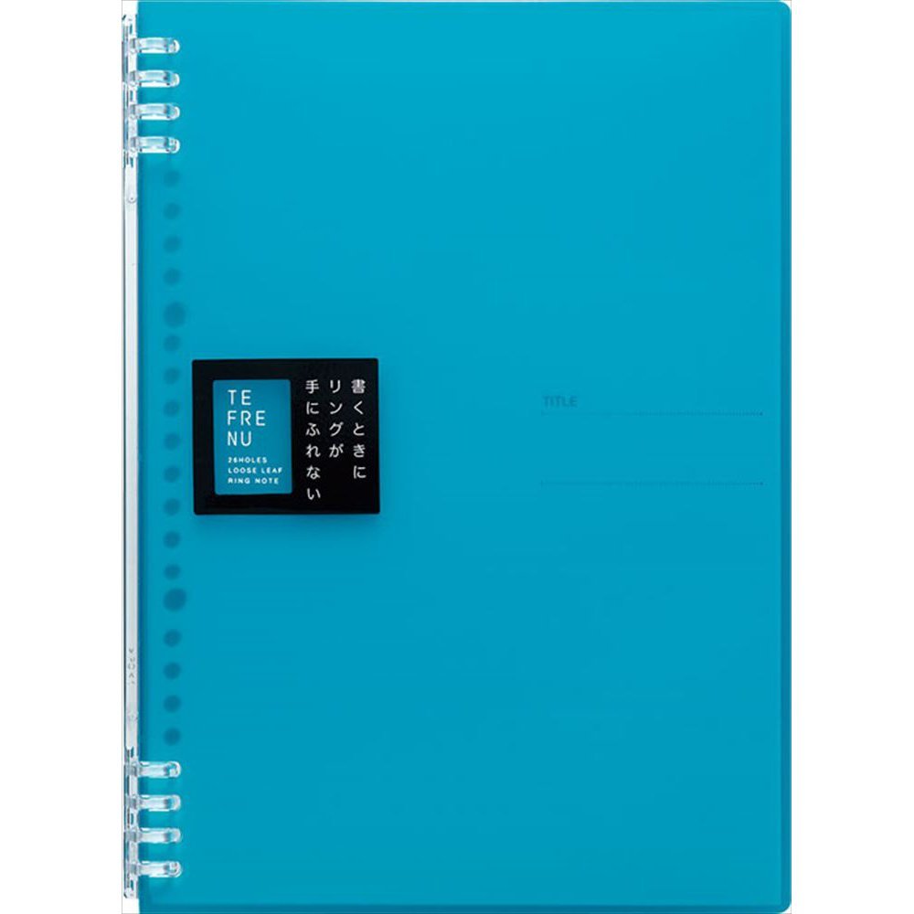 King Jim 9855TTE Miss Ring Notebook, Tefline, B5, Light Blue