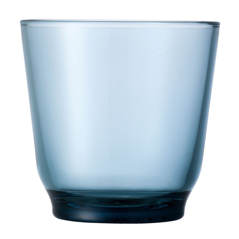 Kinto 26871 Glass HIBI Tumbler, 7.8 fl oz (220 ml), Blue