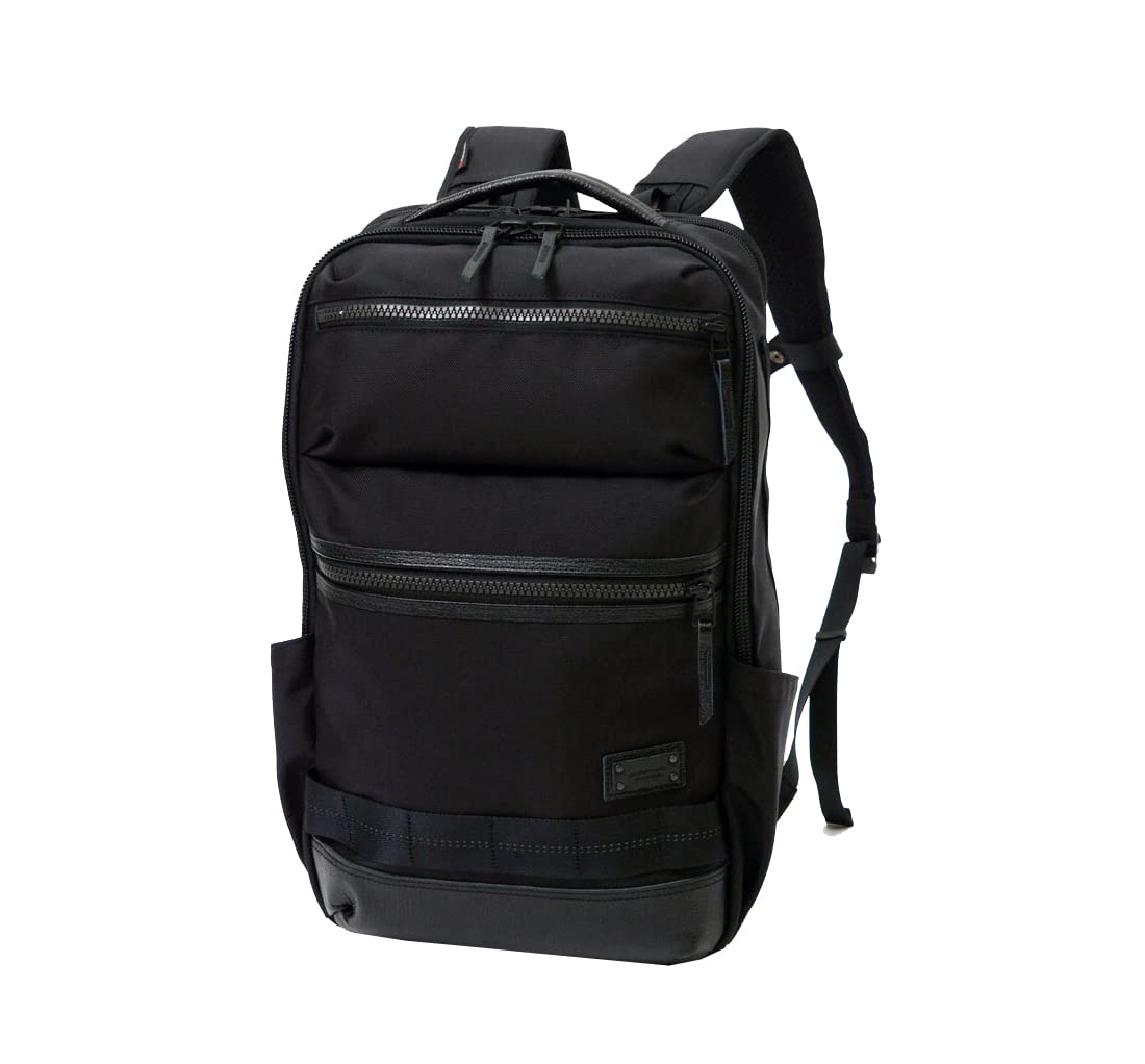 Master-Piece Rise Ver.2 Backpack No. 02261-v2 PC Compatible, Double Layer Type, Uses Strap, Black