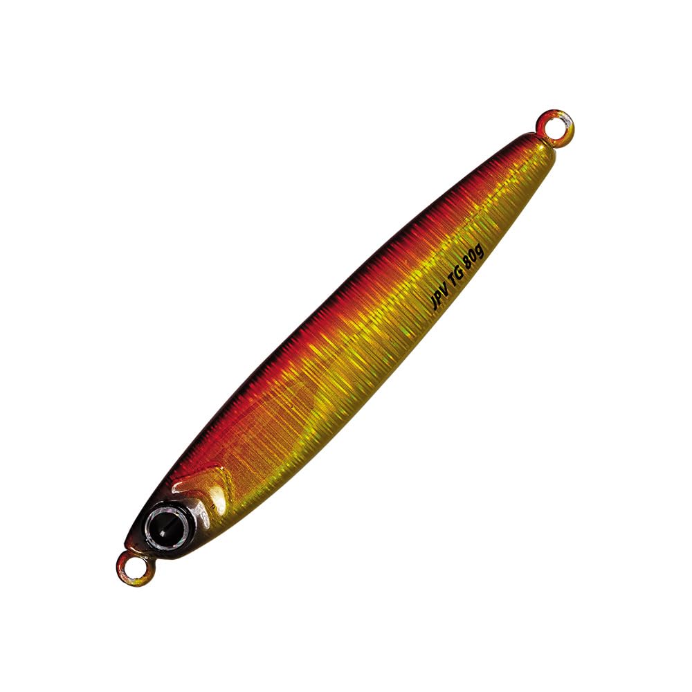 Major Craft Jigpara Tactical TG Tungsten Jig, 1.4 oz (40 g), #3 Red Gold