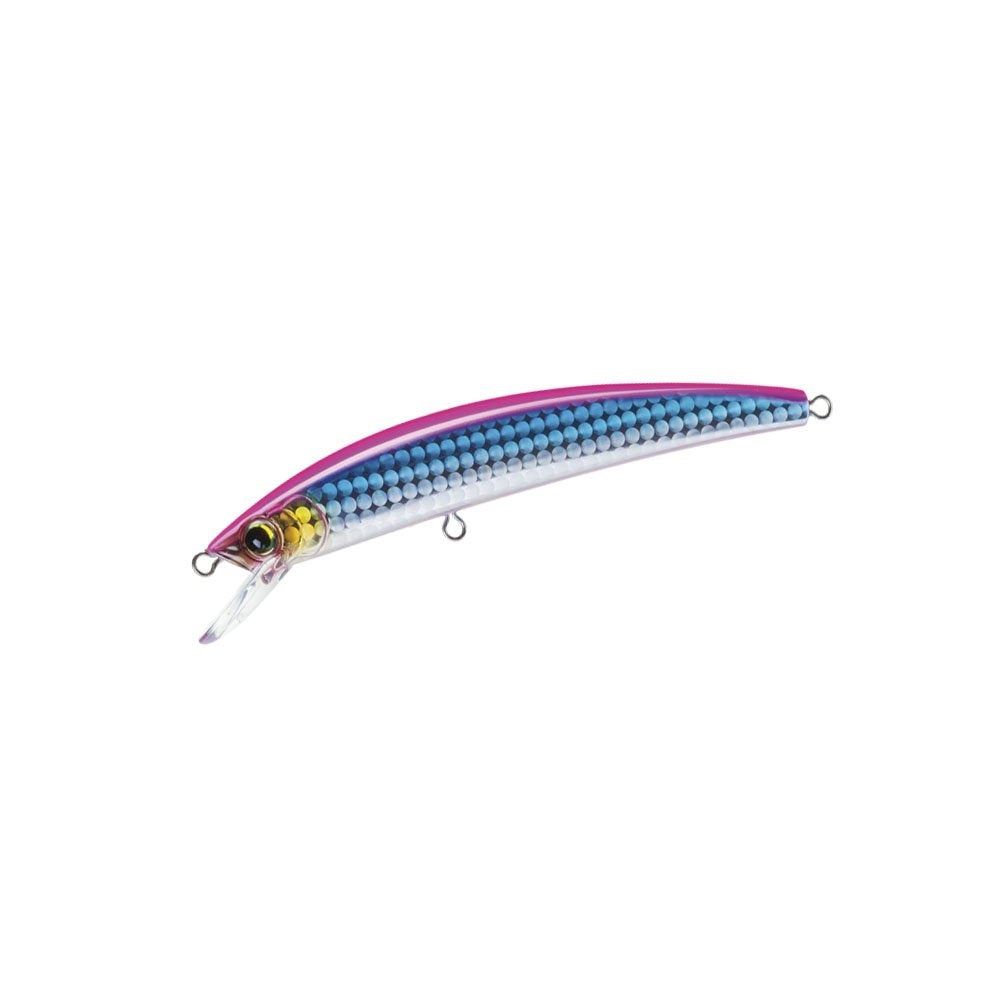Yo-Zuri Crystal Minnow Floating Lure, Holographic Pink, 2-3/4-Inch