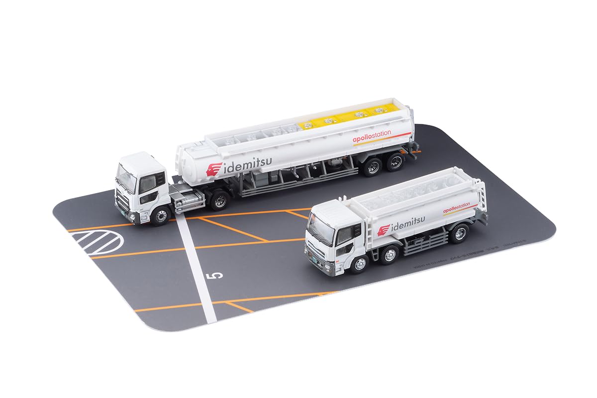 The Truck Trailer Collection Idemitsu Tank Truck Set C Diorama Supplies
