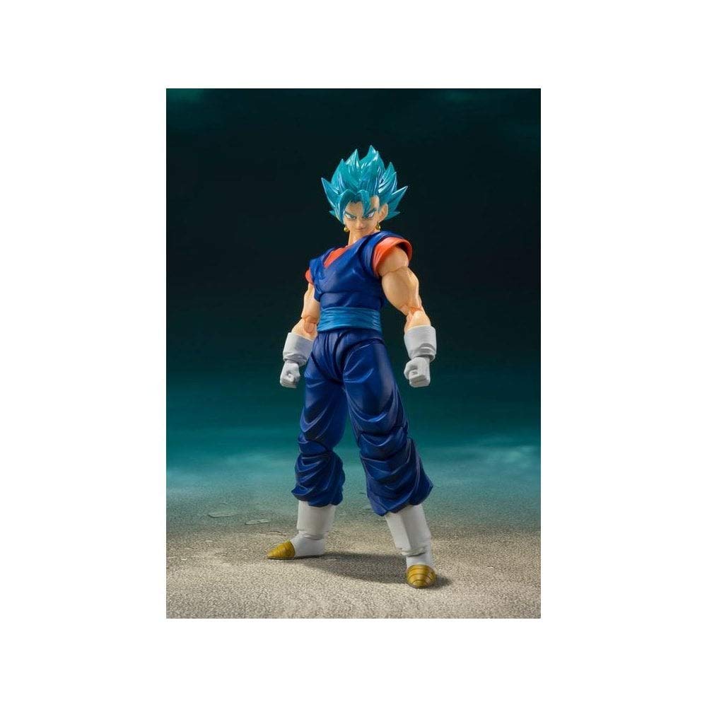 Bandai - Figurine DBZ - Super Saiyan God Super Saiyan Vegetto SH Figuarts 14cm - 4573102587596