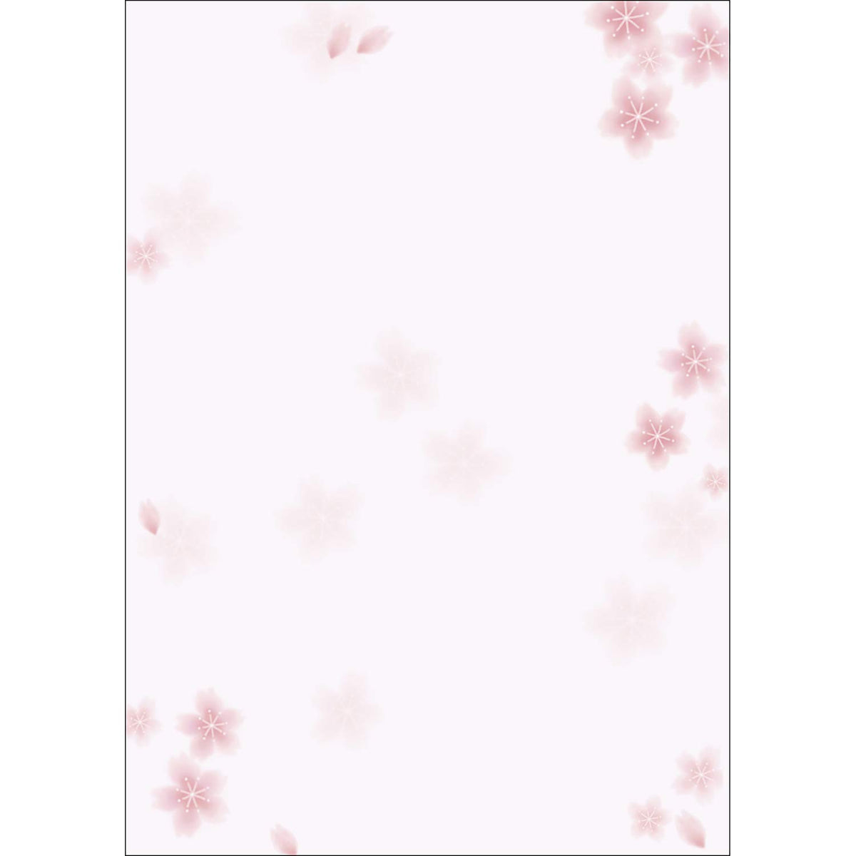 Hawk mark Japanese Pattern paper sum sincerity 4-1905 cherry A4 input 100 sheets