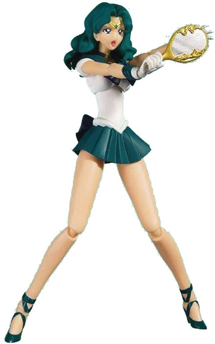 TAMASHII NATIONS - Pretty Guardian Sailor Moon - Sailor Neptune -Animation Color Edition-, Bandai Spirits S.H.Figuarts Action Figure