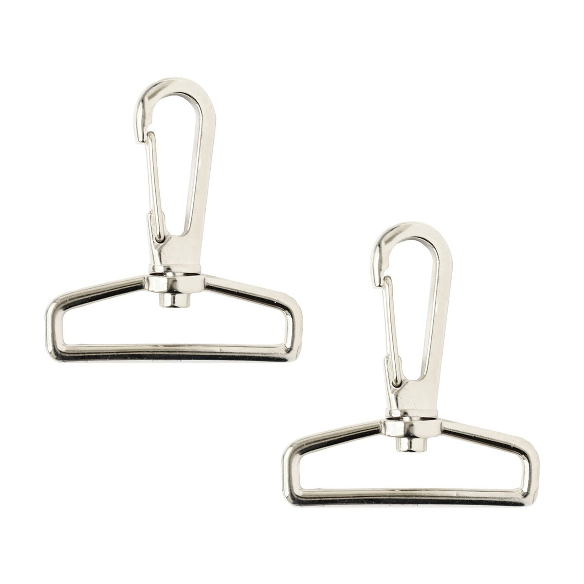 NBK S27-609-S-2P Naskan for Bags, 1.6 inches (40 mm), Pack of 2, Silver