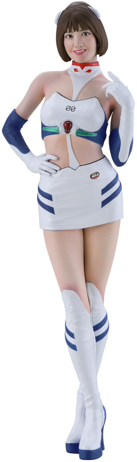 Hasegawa SP651 Evangelion Racing Circuit Mate Arisa Akagi/Ayanami Rei 1/12 Real Figure Collection, Unpainted Resin Kit