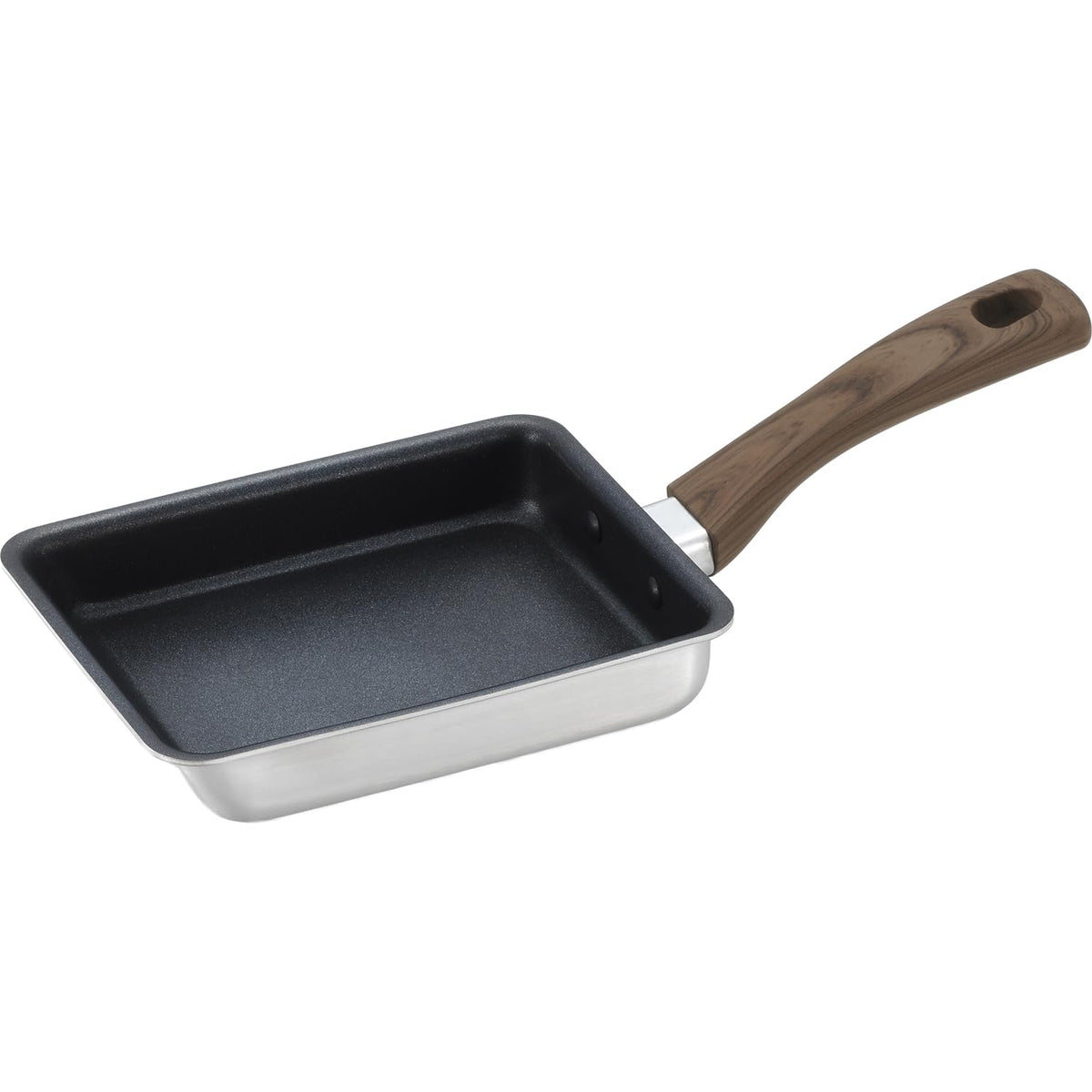 Wahei Freiz Dancyu DA-47 Aluminum Triple Layer Steel Egg Pan, Induction & Gas Compatible