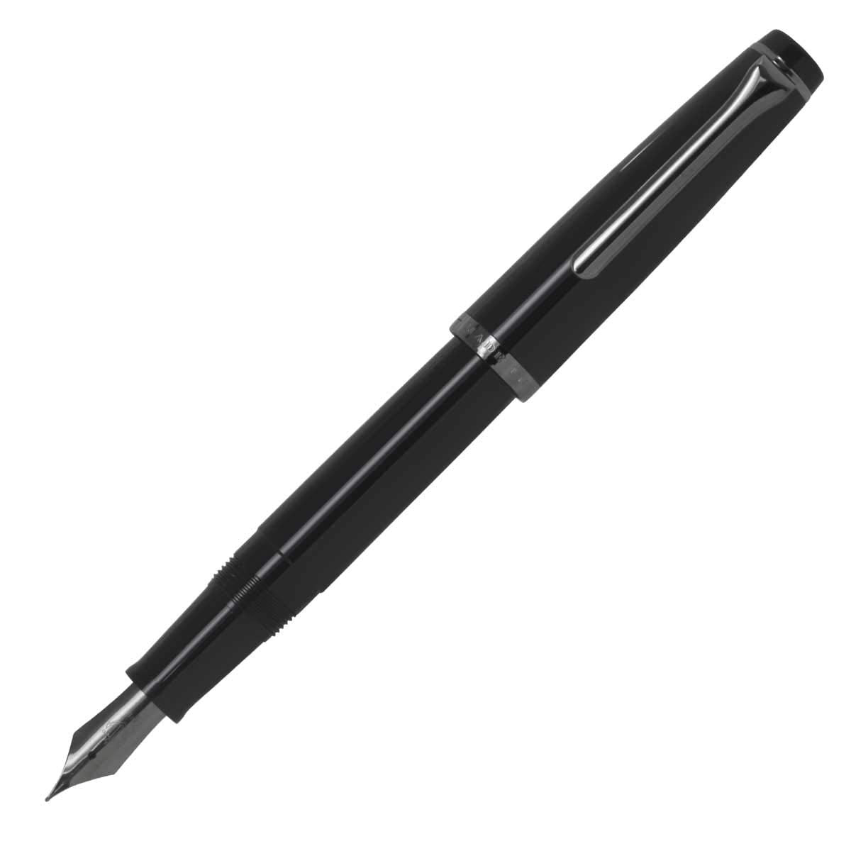 Sailor 12-0332-320 Fountain Pen, Recl All Black, Medium Point