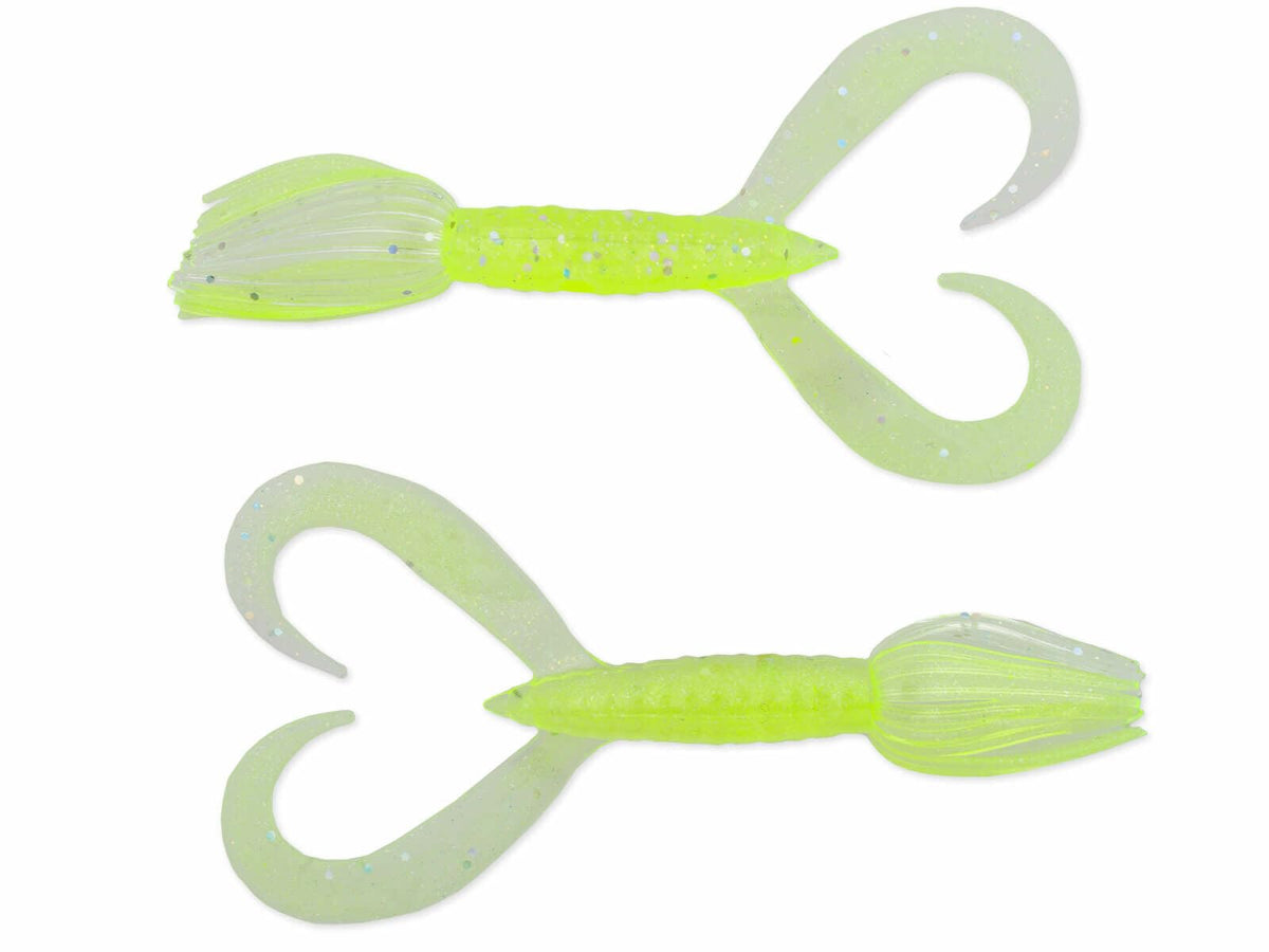 Keitech Little Spider 3" #484 Shartreuse Shad