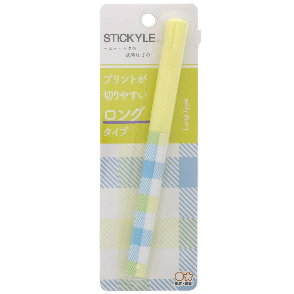 Sun-Star S3718824 Sticky Scissors, Long, Yellow