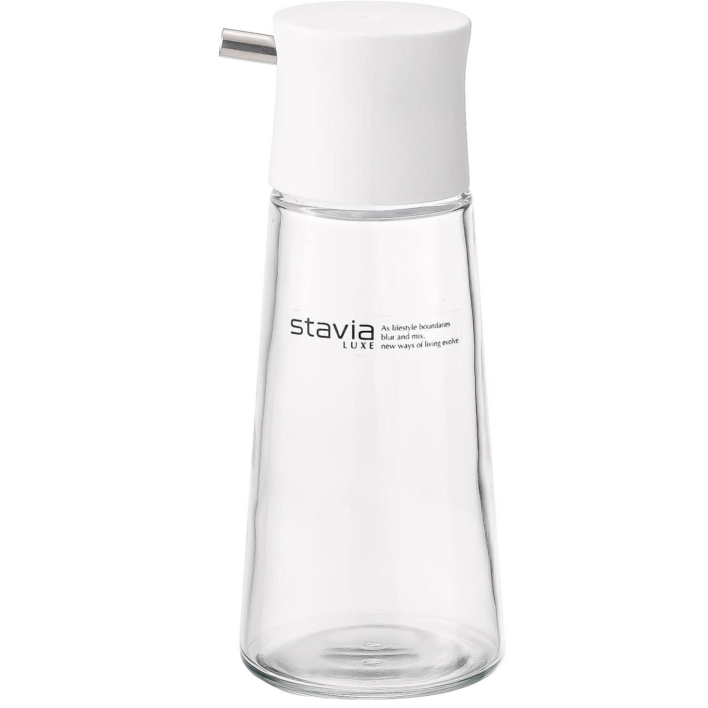 リス Risu Soy Sauce Jug, White, 4.9 fl oz (140 ml), Stavia Luxe, Seasoning Jug, M