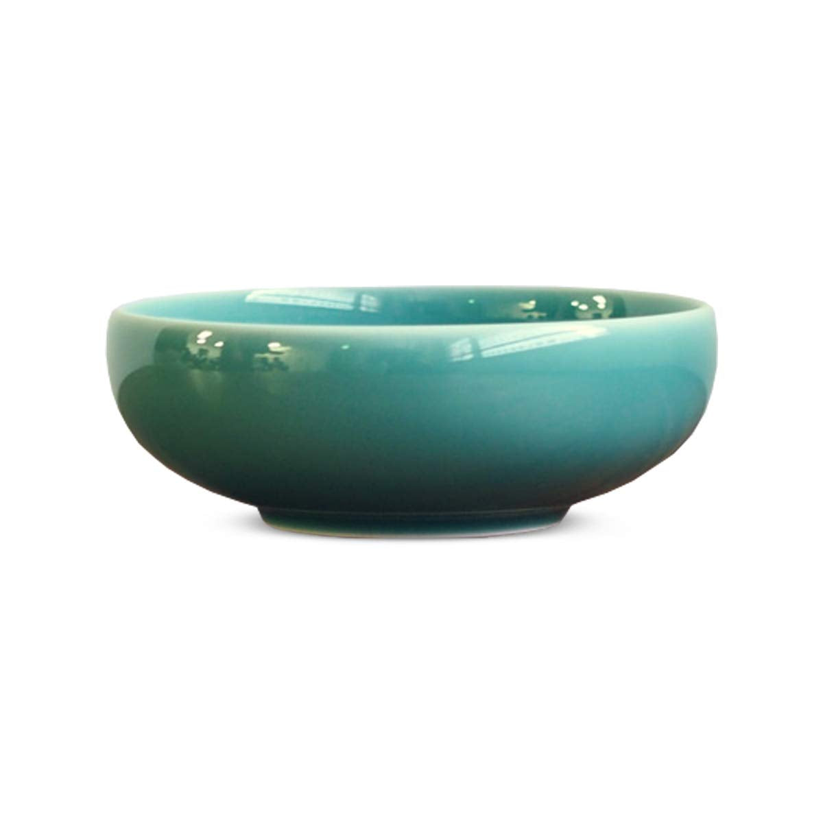 Hakusan Porcelain Small Bowl, Black, Φ4.5 x 1.8 inches (11.5 x 4.5 cm), 8.5 fl oz (240 ml), Celadon, Hasami Ware, Made in Japan