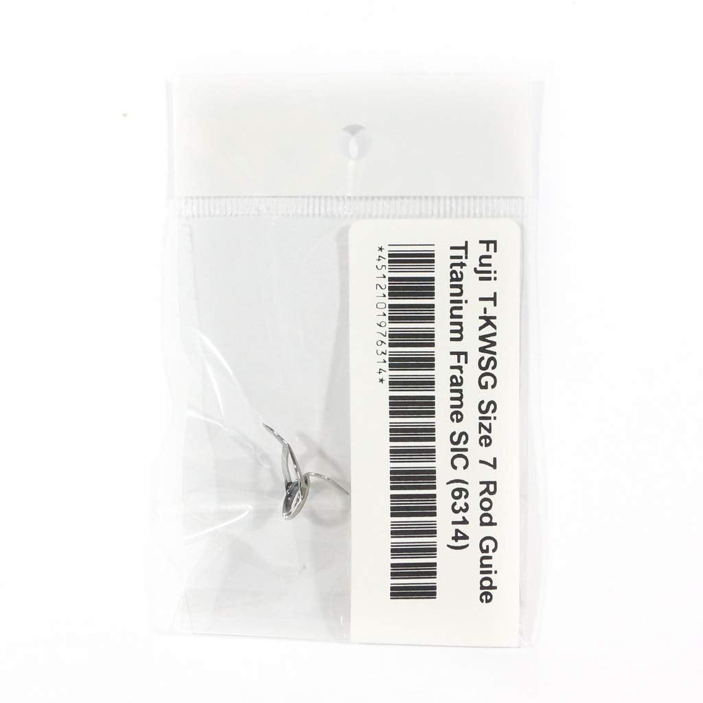 Fuji T-KWSG Size 7 Rod Guide Titanium Frame SIC x 1 Piece (6314)