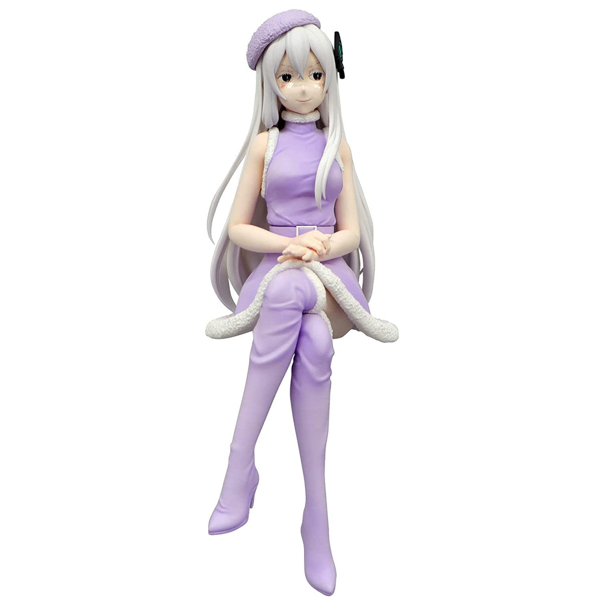 Furyu USA (AMU-SHP0447) Re:Zero Echidna Snow Princess Noodle Stopper Figure, 7"
