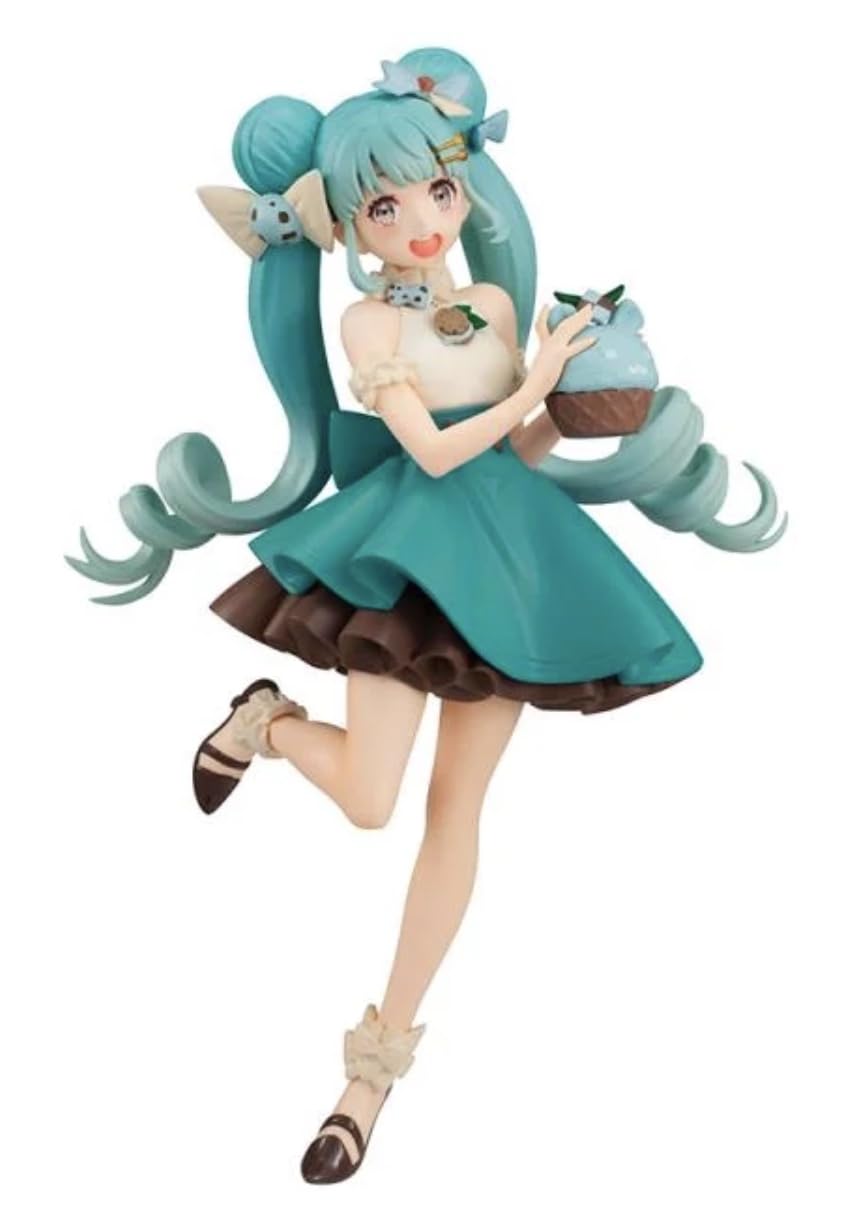 Furyu Hatsune Miku: Chocolate Mint Sweet Sweets Series Figure, Multicolor