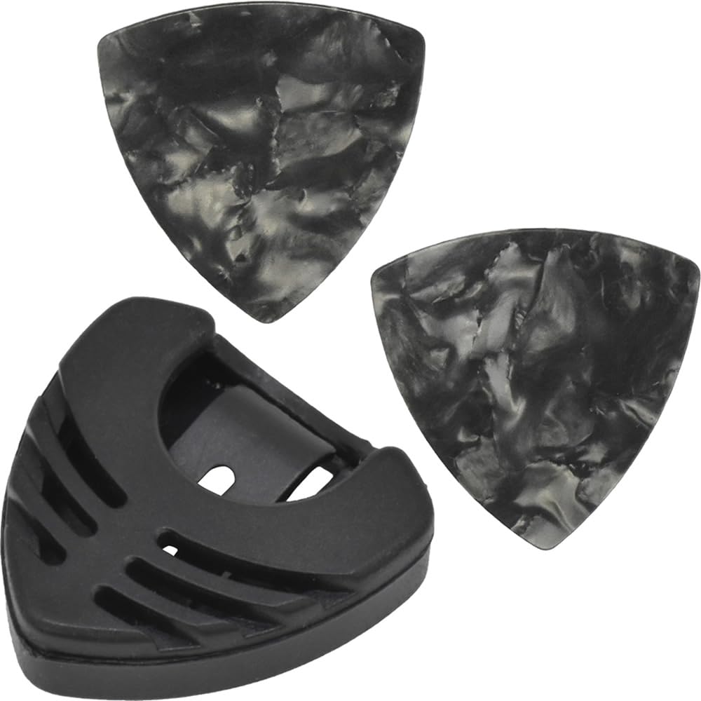 Photogenic PC-201/BK Photogenic Pick Case with 2 Picks, Black