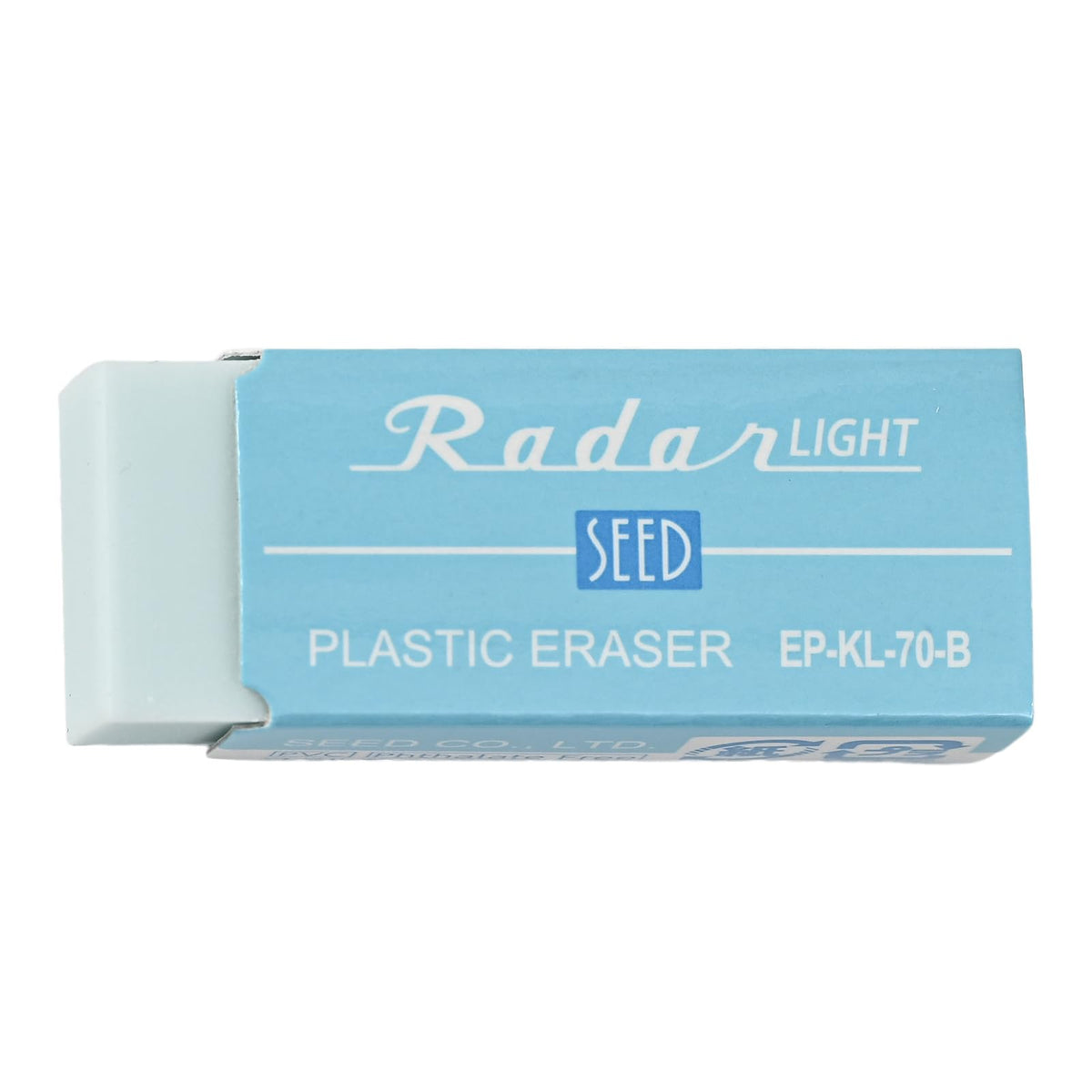 Seed Eraser Colorful Radar Light 70 Blue 10 Pcs EP-KL70-B-10P