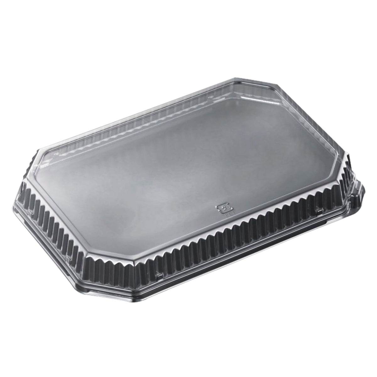 Chuo Chemical DXPD27 Disposable Container Lids, Made in Japan, Lid (PET), Pack of 20, Size: Approx. 10.6 x 7.2 x 1.3 inches (27 x 18.3 x 3.4 cm), Transparent