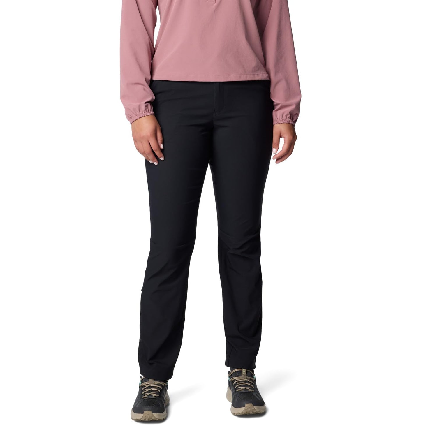 Columbia Womens Leslie Falls II Stretch Pant, Black, 8