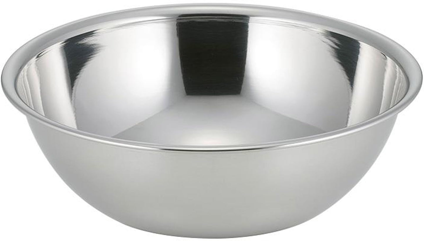 下村企販 Shimomura Planning 18-0 Stainless Steel Bowl, 10.6 inches (27 cm), 39182
