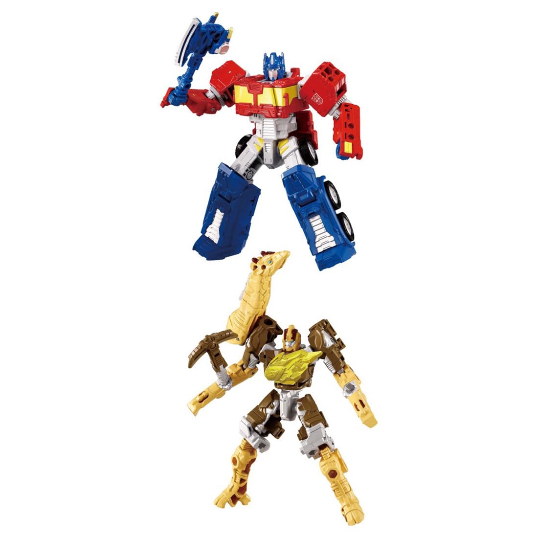Transformers WKS-01 Optimus Prime & Light Long Wild Kicking Set