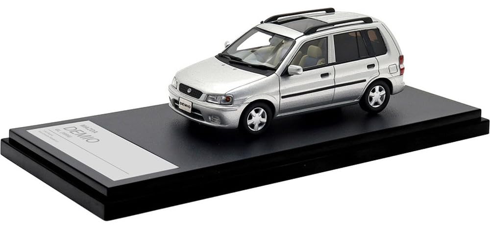 Interallied Hi Story 1/43 Mazda DEMIO GL (1996) Silverstone Metallic Finished Product HS497SL
