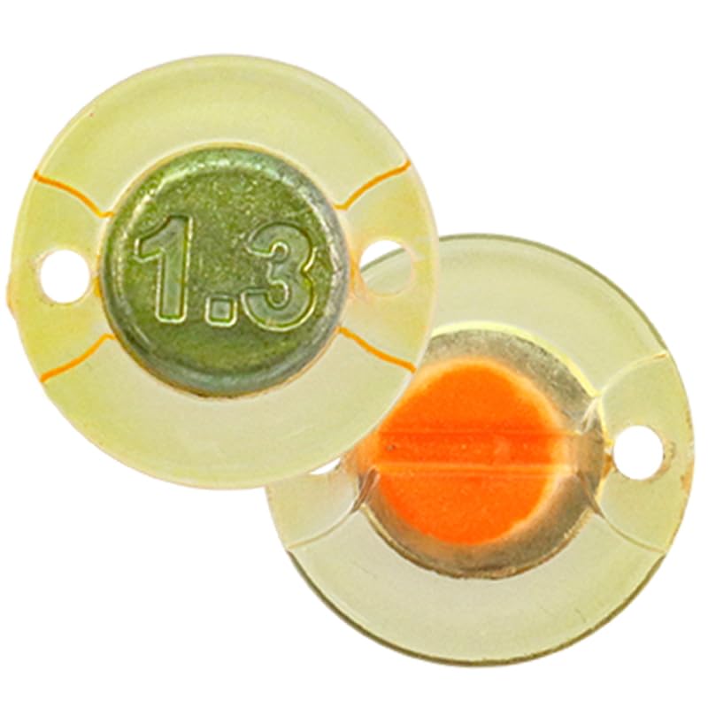 JACKALL #189 Timon Decubbing Spoon, 0.05 oz (1.3 g), Clear Orange