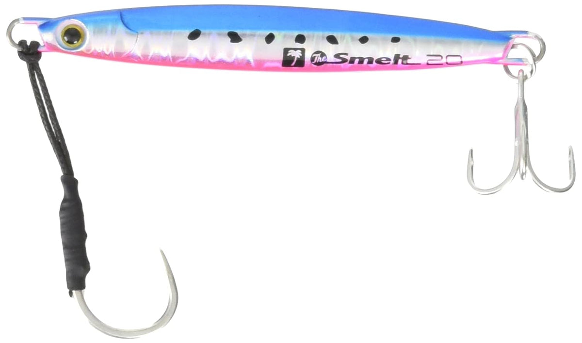 Palms MG-09 TSM-20 Metal Jig, The Melt 20, 2.6 inches (65 mm), 0.7 oz (20 g), Blue Pink