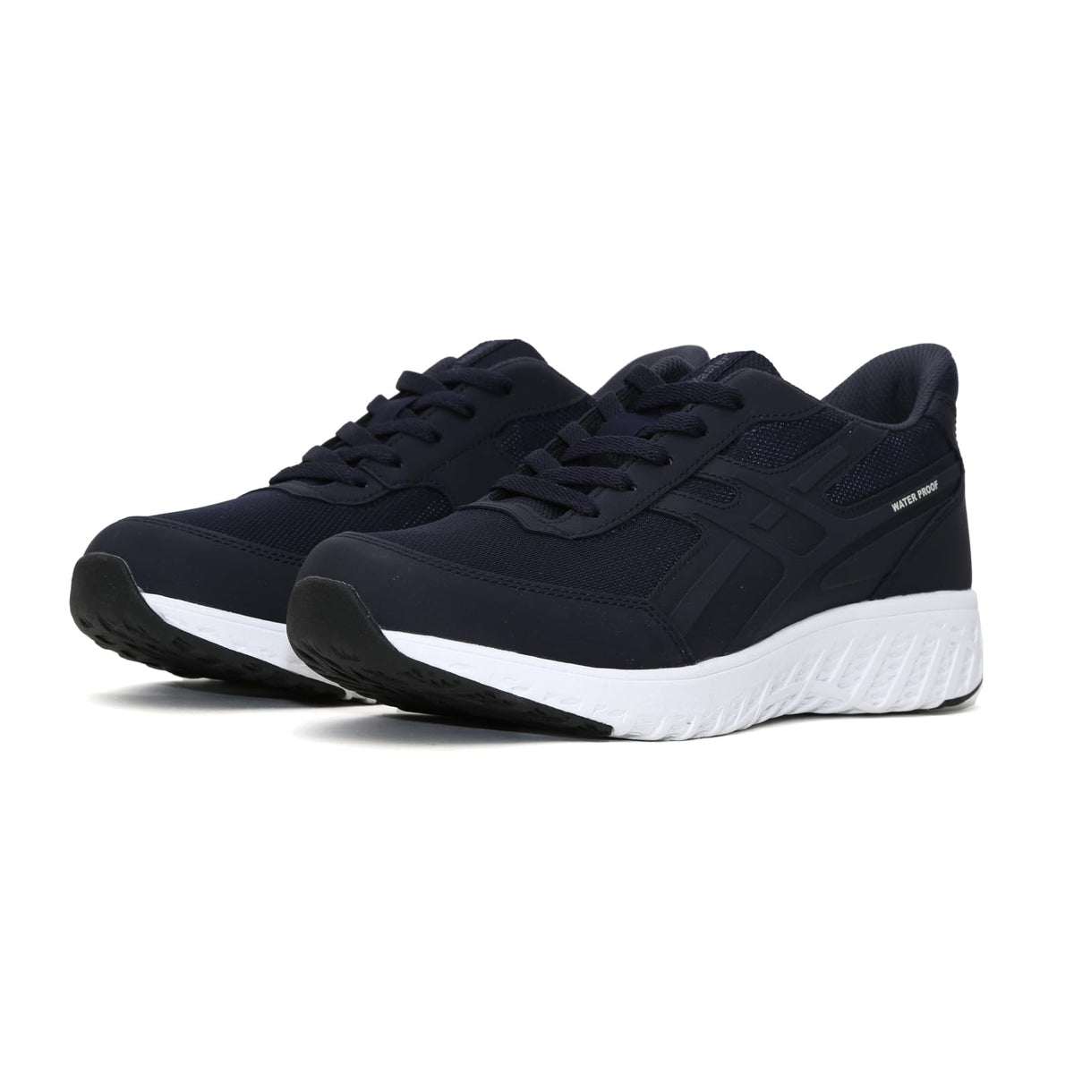 アキレス Men's Walking Shoe, Navy, 26.0 cm 4E