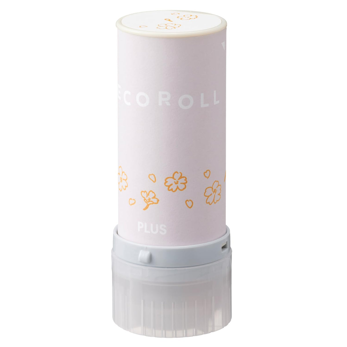 Plus Roller Stamp, Deco Roll, 0.4 inch (11 mm) Wide, Flower, Pale Orange IS-611DR 40-195