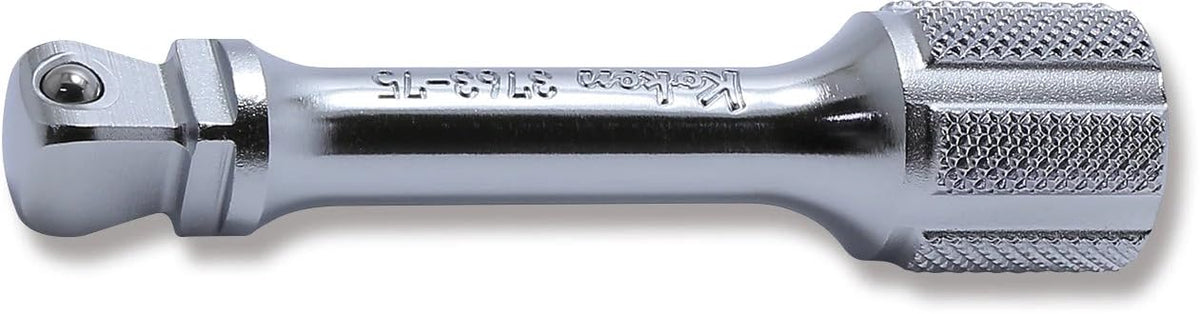 Ko-ken 3763-75 3/8 Sq. Dr. Wobble-Fix Extension Bar Length 75mm