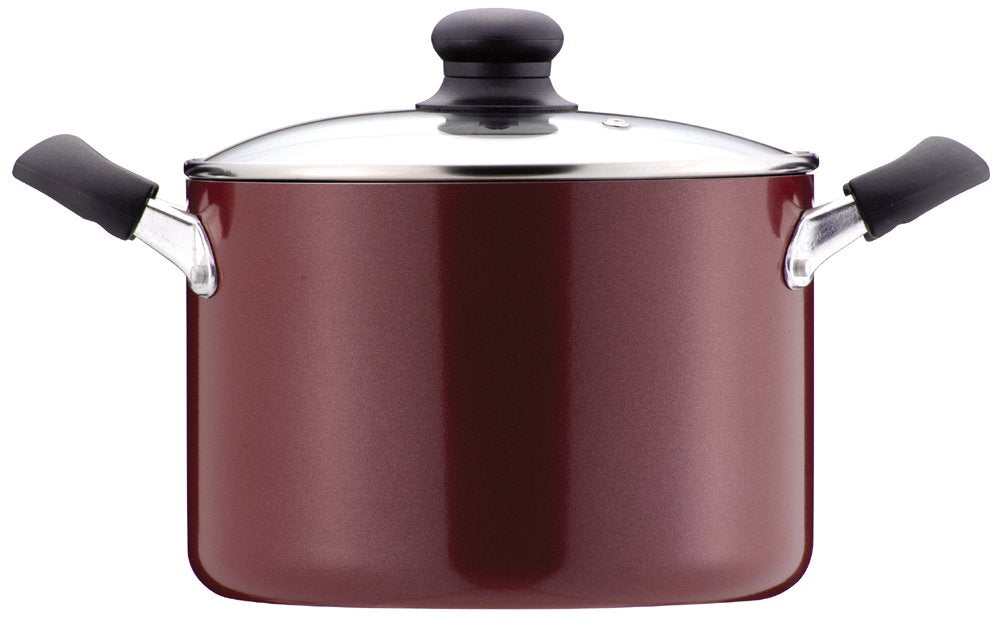Pearl Metal H-2094 Curry Stew Pot, 8.7 inches (22 cm), Glass Pot with Lid, Induction Compatible, Fluorine Processing, Wakoat Trading Mama Dinner