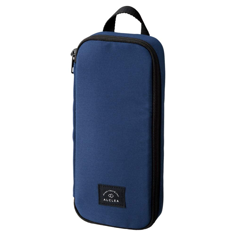 Lihit Lab A7924-11 ALCLEA Box Pencil Case, L, Navy