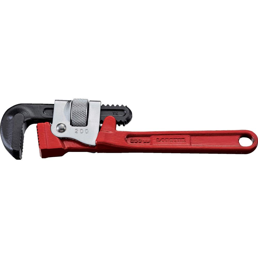 Robtex PW200 Strong Pipe Wrench, 7.9 inches (200 mm)