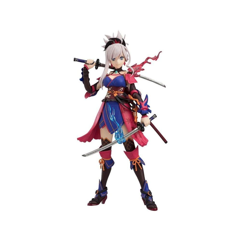 Fate/Grand Order: Saber/Miyamoto Musashi Figma Action Figure, Multicolor