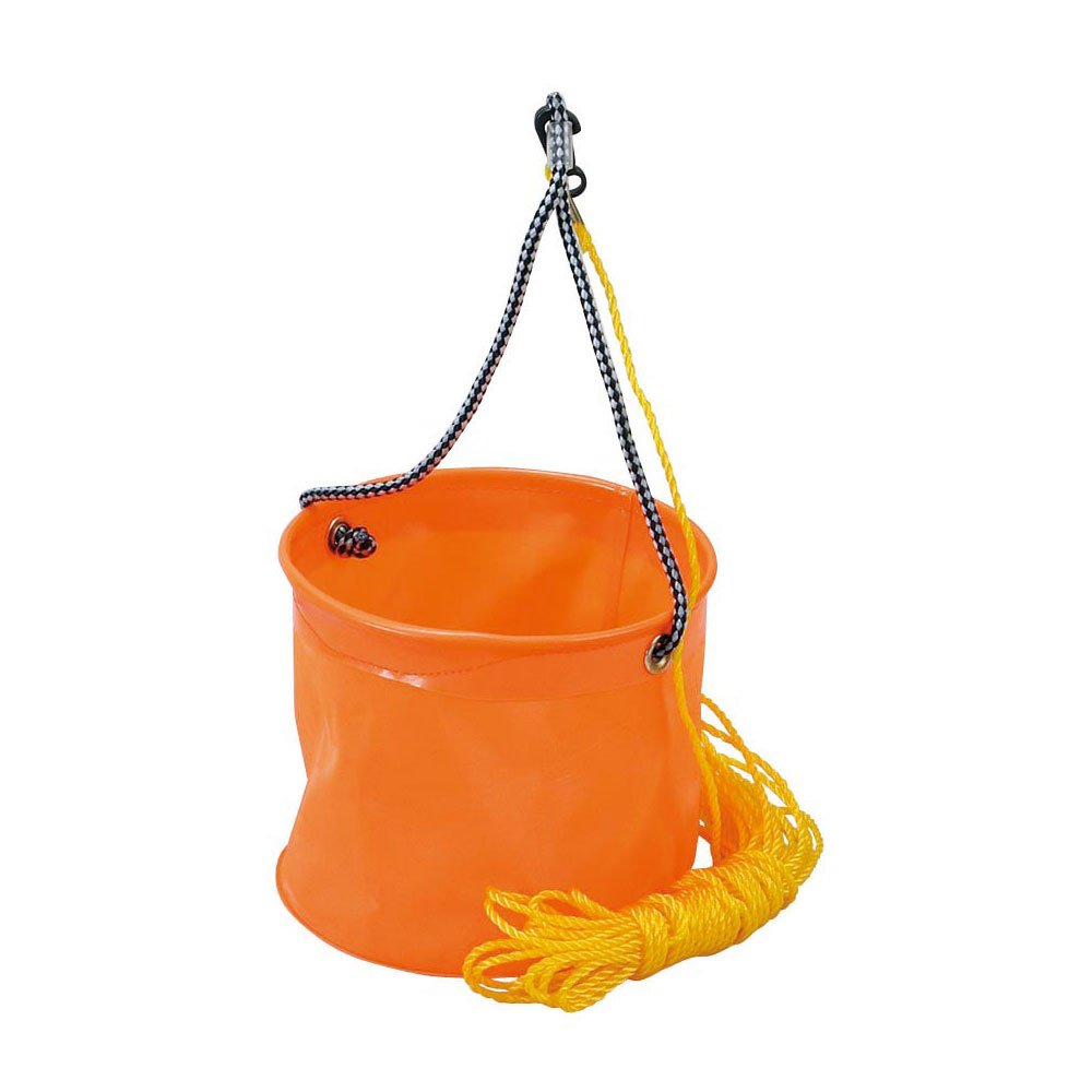 PRO Marine AEC020-21 EVA Reverse Bucket Round (with Rope), 8.3 inches (21 cm), Random Color, Sky Blue, Orange, Green