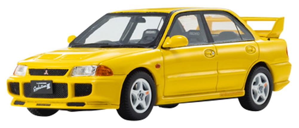 Kyosho Original 1/43 Mitsubishi Lancer Evolution III Yellow Finished Product