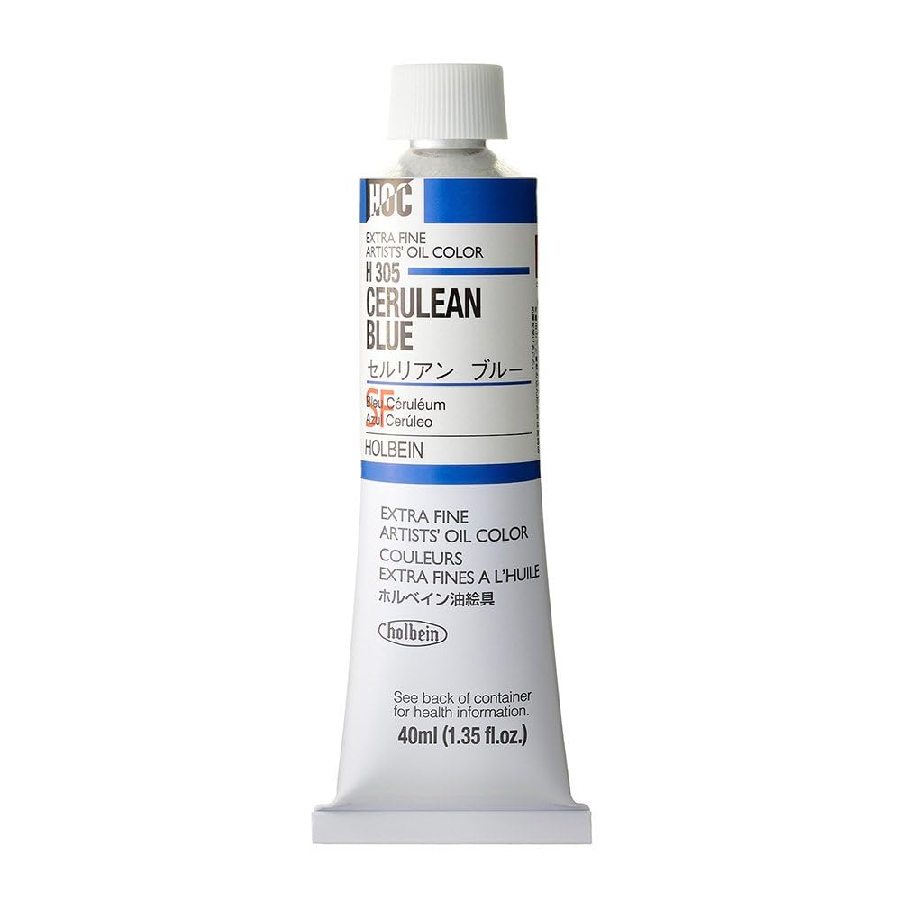 Holbein Artists' Oil 40ml Cerulean Blue