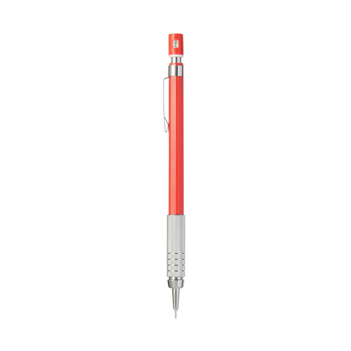 MUJI NBD49A3A Low Center of Gravity Mechanical Pencil, Red, 0.5mm