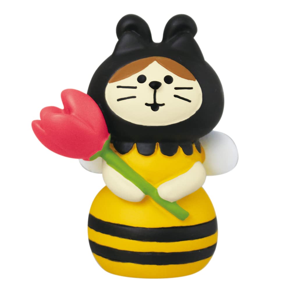 デコレ(Decole) Concomble Spring Run Figurine, 約36×22×h47mm, Neko Zukin Mizuchi