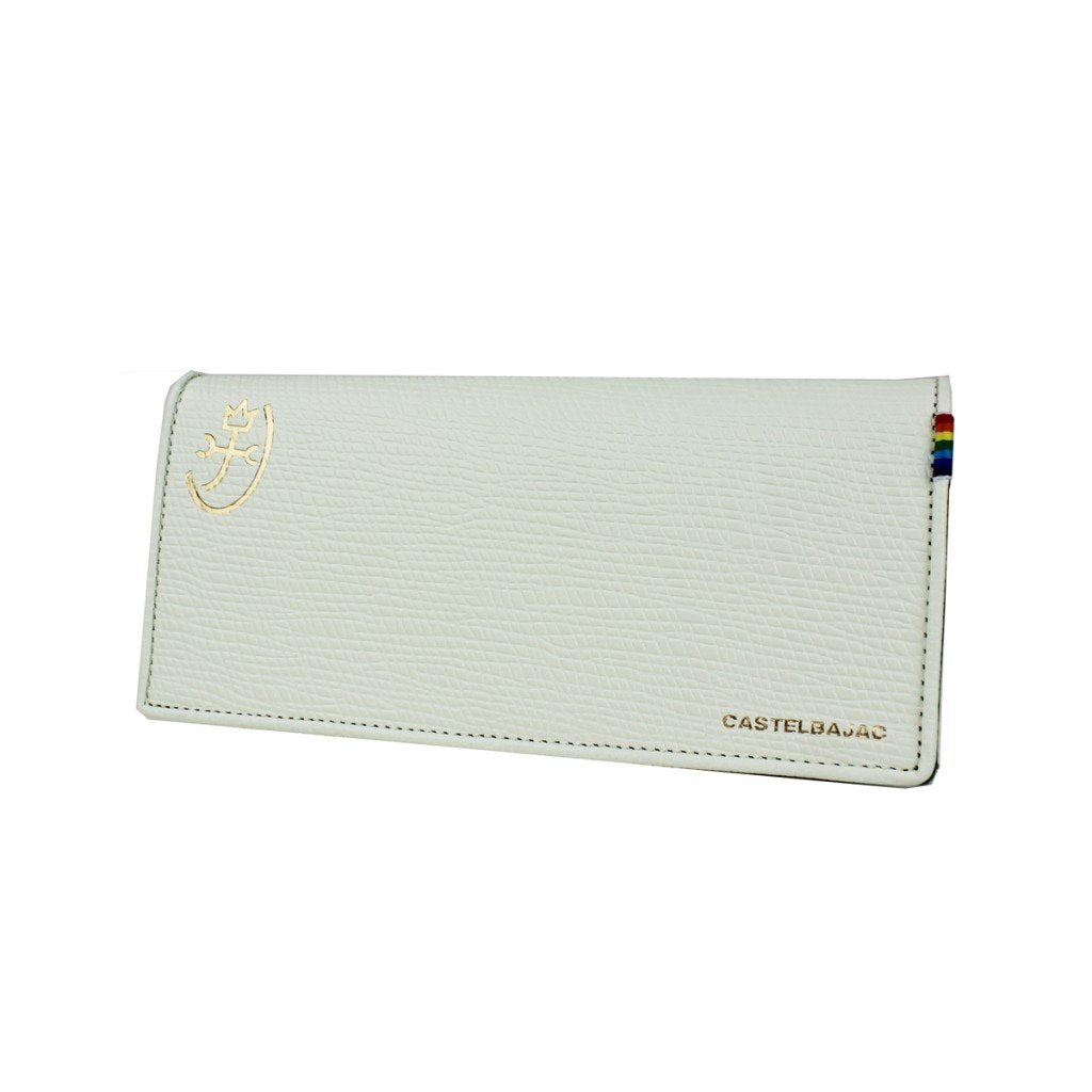 CASTELBAJAC RAINBOW long wallet 079614 white