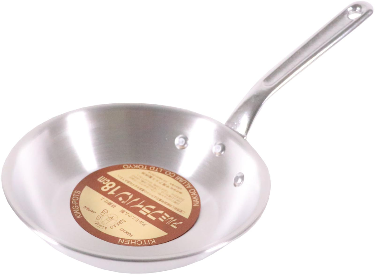 中尾アルミ製作所 aluminum king frying pan 18cm